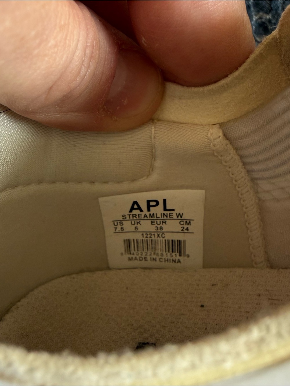 APL White Streamline Sneakers - Picture 6 of 6